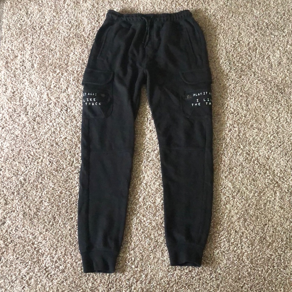 Zara black sweatpants - Picture 1 of 3